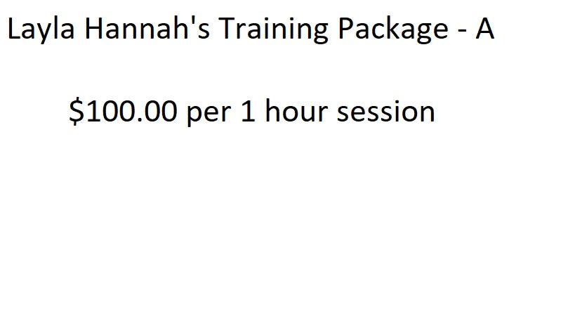 Training Package A