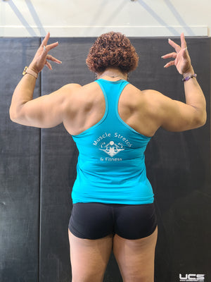 Women's Racer Back Top "It's All About The Squeeze"