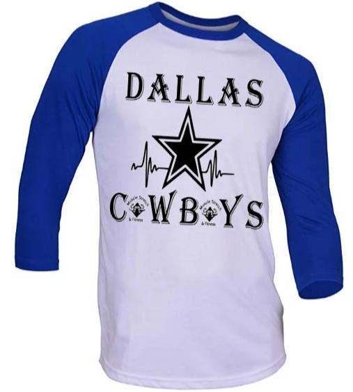 Men's 3/4 Sleeve "Dallas Cowboys" Shirt