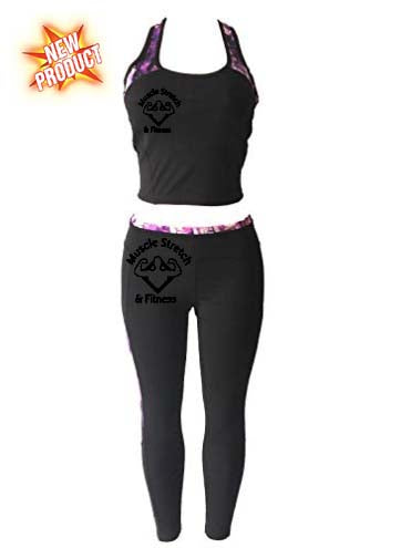 Women's Workout Set 3/4 Top – Muscle Stretch and Fitness