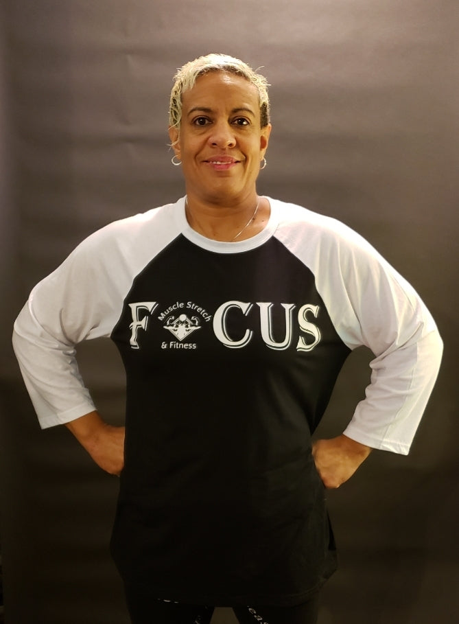 Men & Women's "FOCUS" 3/4 sleeve shirt