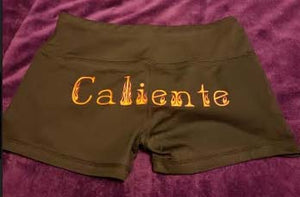Women's "Caliente" Workout Shorts
